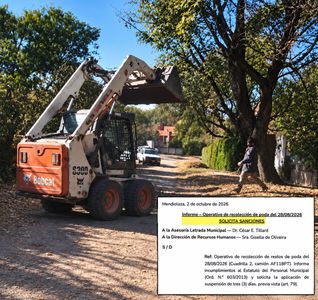 ¡Abuso de poder en Mendiolaza! La intendente mandó a empleados a limpiar su casa y los sanciona por grabar el operativo para defenderse