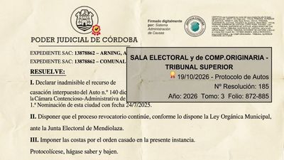 Puede retomarse la revocatoria en Mendiolaza