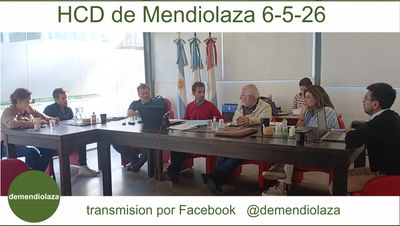 Concejo de Mendiolaza 6 de mayo de 2026
