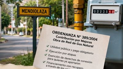 El gas enciende la polémica en Mendiolaza