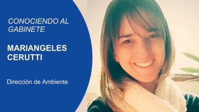 El gabinete en Mendiolaza: Mariángeles Cerutti